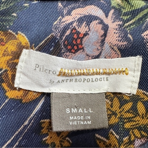 Pilcro and The Letterpress Evika Button Down Shirt Top Longsleeve Multicolored S - Picture 9 of 11